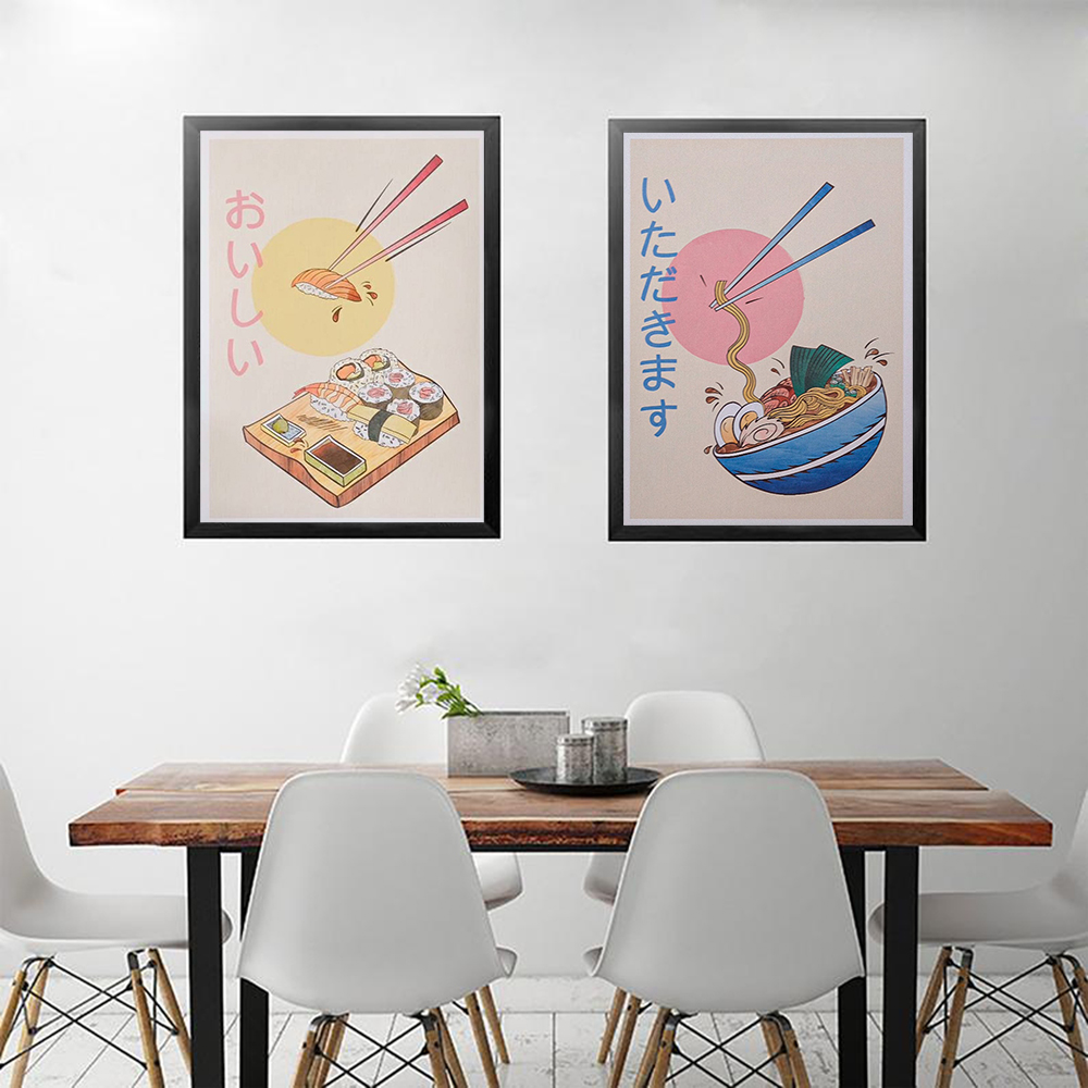 Japanese Lifestyle Food - Japanese Style Kitchen Food Posters and