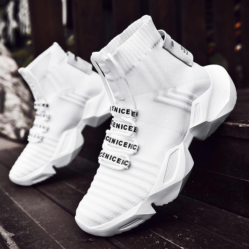 Japanese Monk Lifestyle - Plus Size High Top Massive Sports