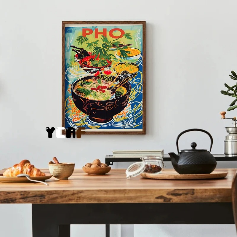 Vintage Japanese Food Poster C - Japanese Lifestyle Food 评论和价格