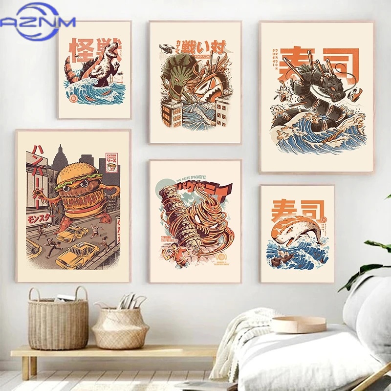 AZNM Japanese Kaijus Food Sush - Japanese Lifestyle Food 评论和价格